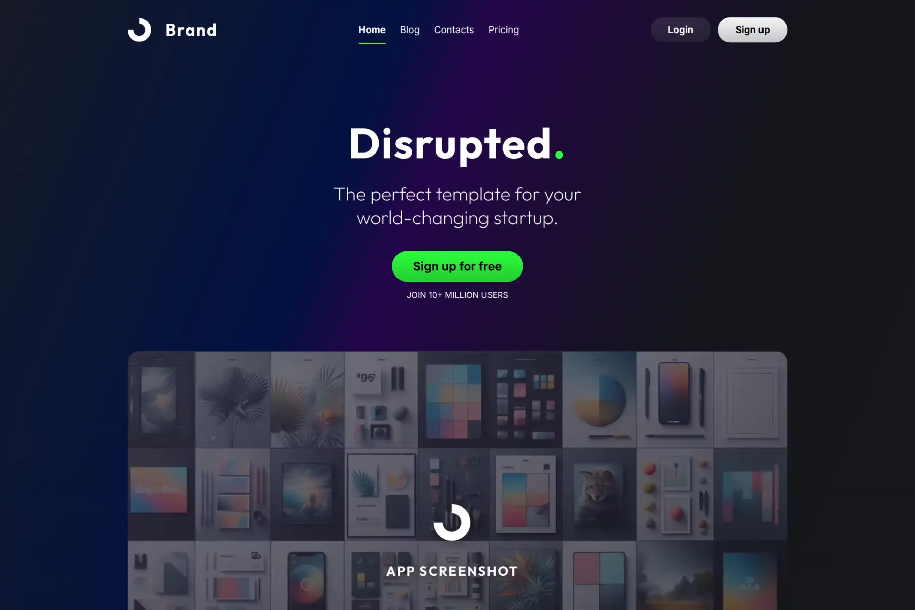 Landing Page