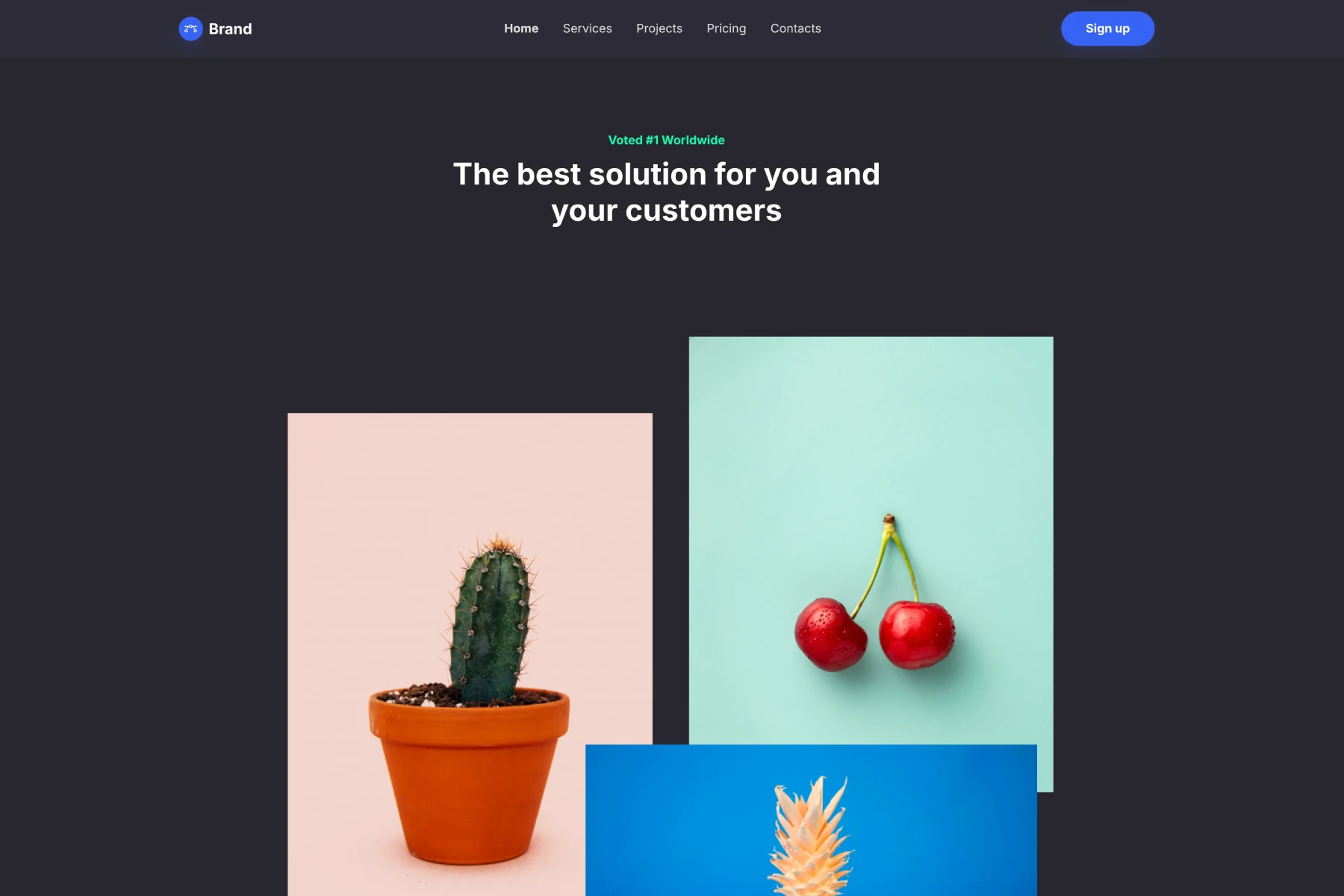 Landing Page