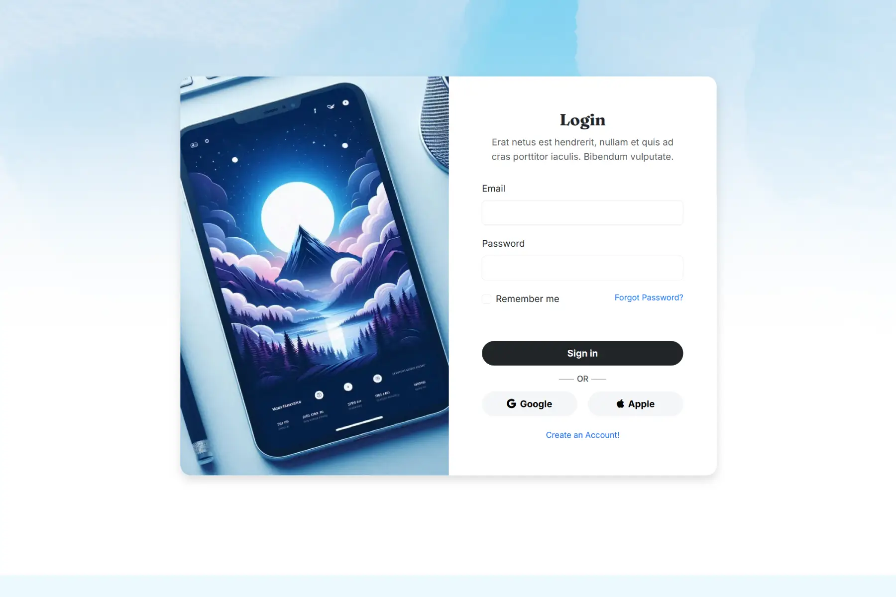 Login Page